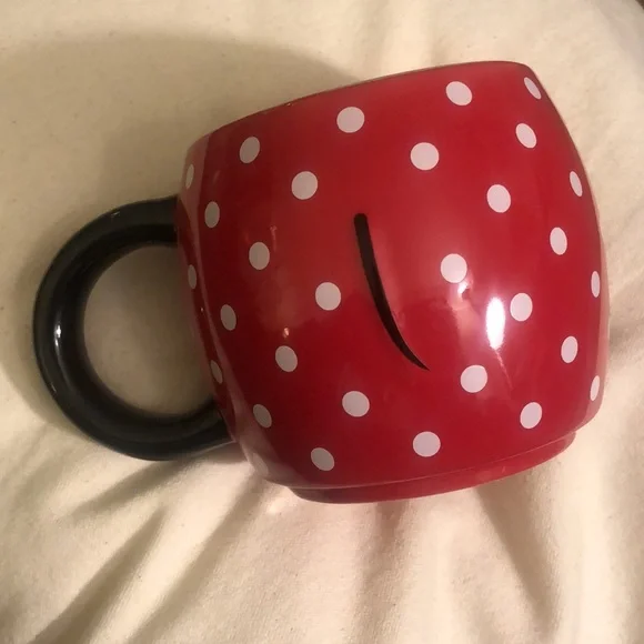 Darling Minnie Mouse Polkadot Mug! - Picture 2 of 11
